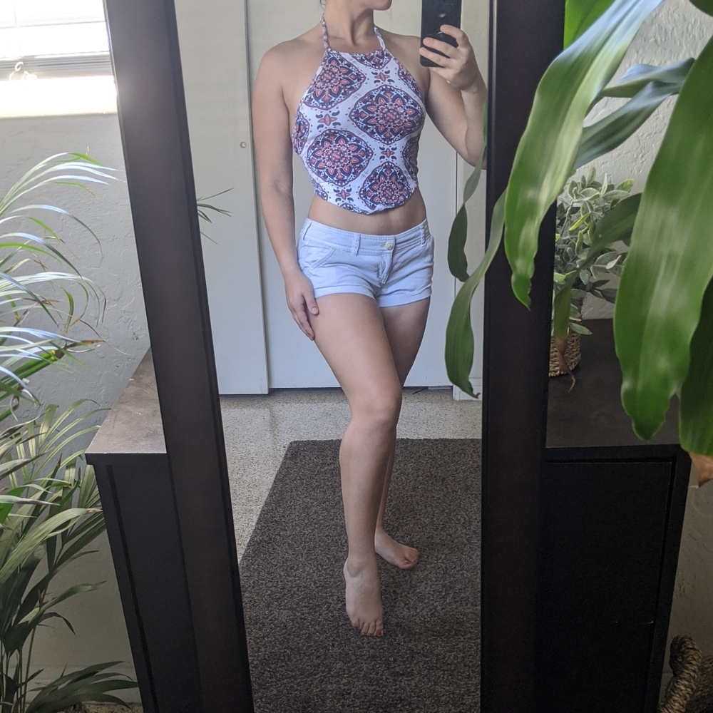 Halter Top Crop Top